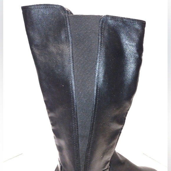 Comfortview  boots Wide Width Wide Calf  Tall Knee-High black Size: 12 - Picture 6 of 9
